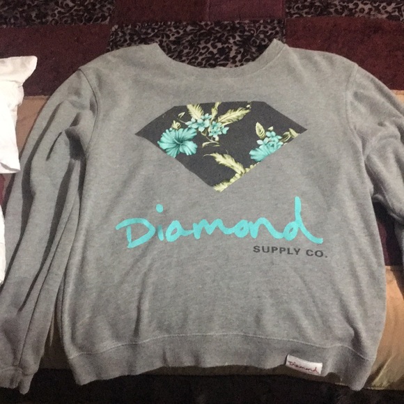 Diamond Supply Co. Tops - Diamond Supply Co. sweatshirt